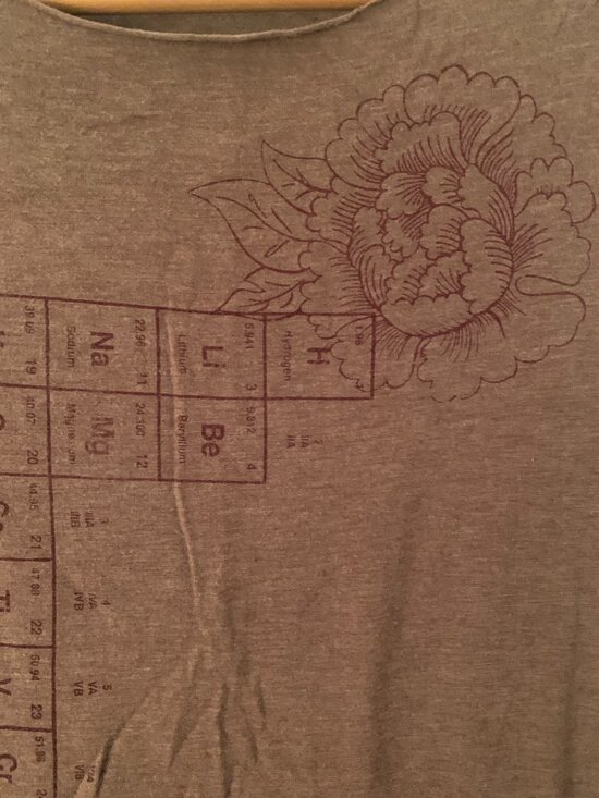 Smoking Lily Tops - Smoking Lily Periodic Table T-Shirt